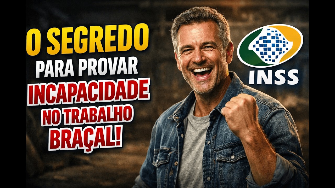 O SEGREDO Para Provar a INCAPACIDADE no Trabalho Braçal (O INSS NÃO TE CONTA ISSO!) #inss