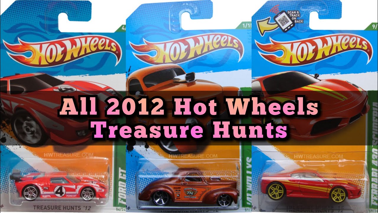 All 2012 Hot Wheels Treasure Hunts