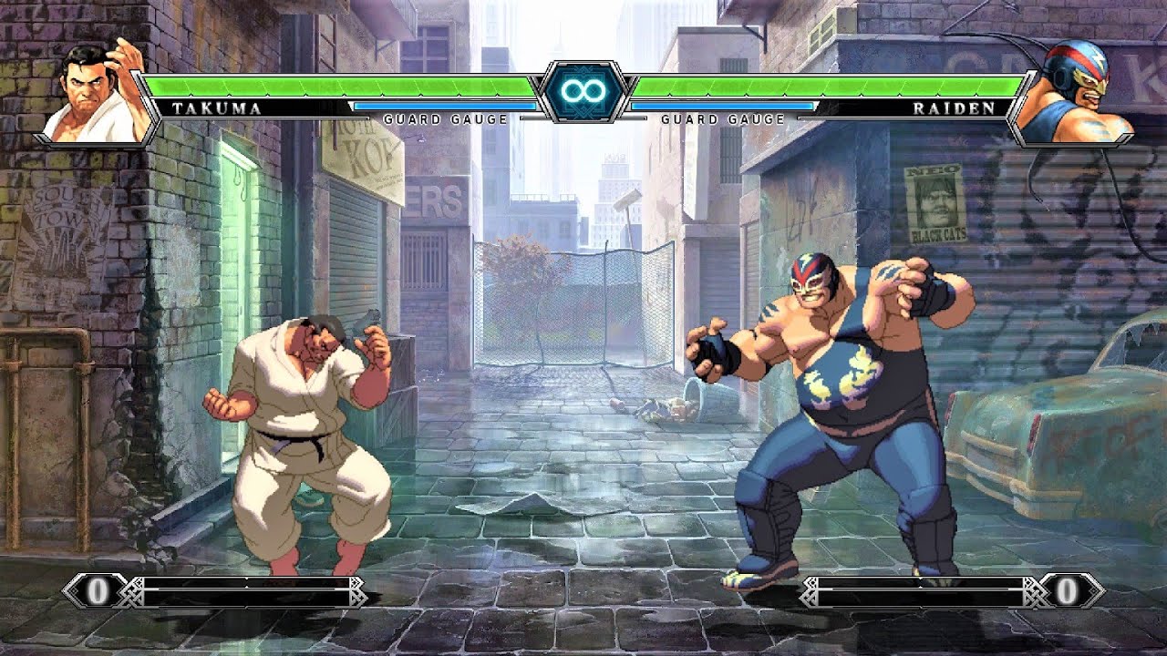 Takuma vs Raiden (Hardest AI) - KOF XIII