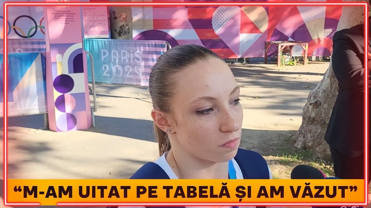 Ana Barbosu A DEZVALUIT ce a simtit in secundele dintre MEDALIA DE BRONZ si LOCUL 4 | JO Paris 2024