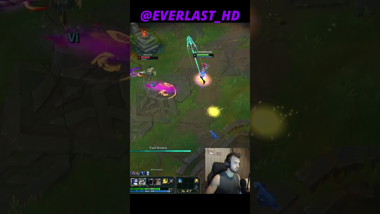 Vi ganking guide in 10 sec  #leagueoflegends #vi #lolclips