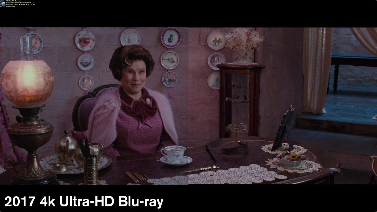 Harry Potter and the Order of the Phoenix - 4k/Blu-ray Comparison