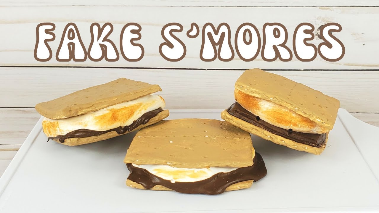 FAKE S'MORES DIY Decor
