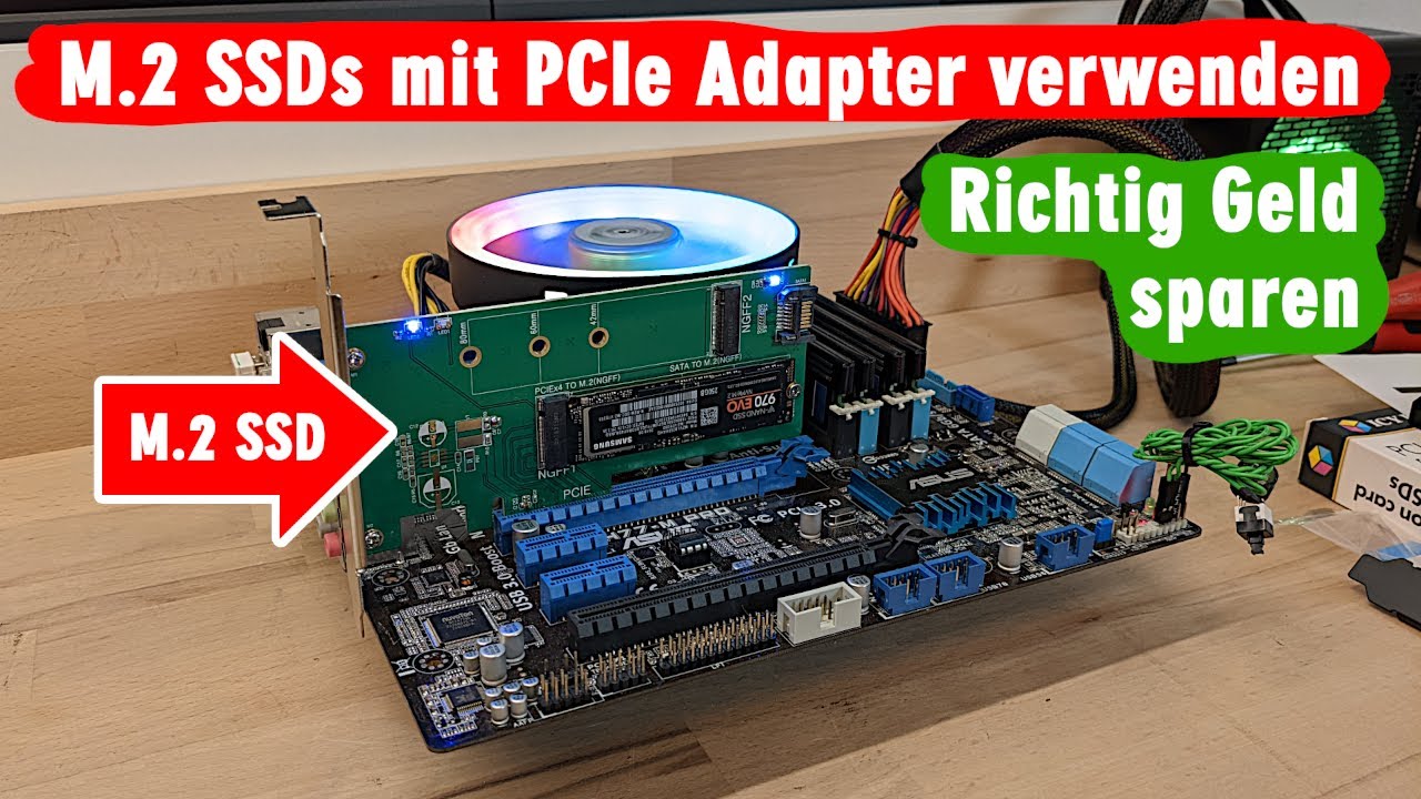 Rechner schneller machen - M.2 SSD als Steckkarte mit Windows 11 f&uuml;r fast alle PCs