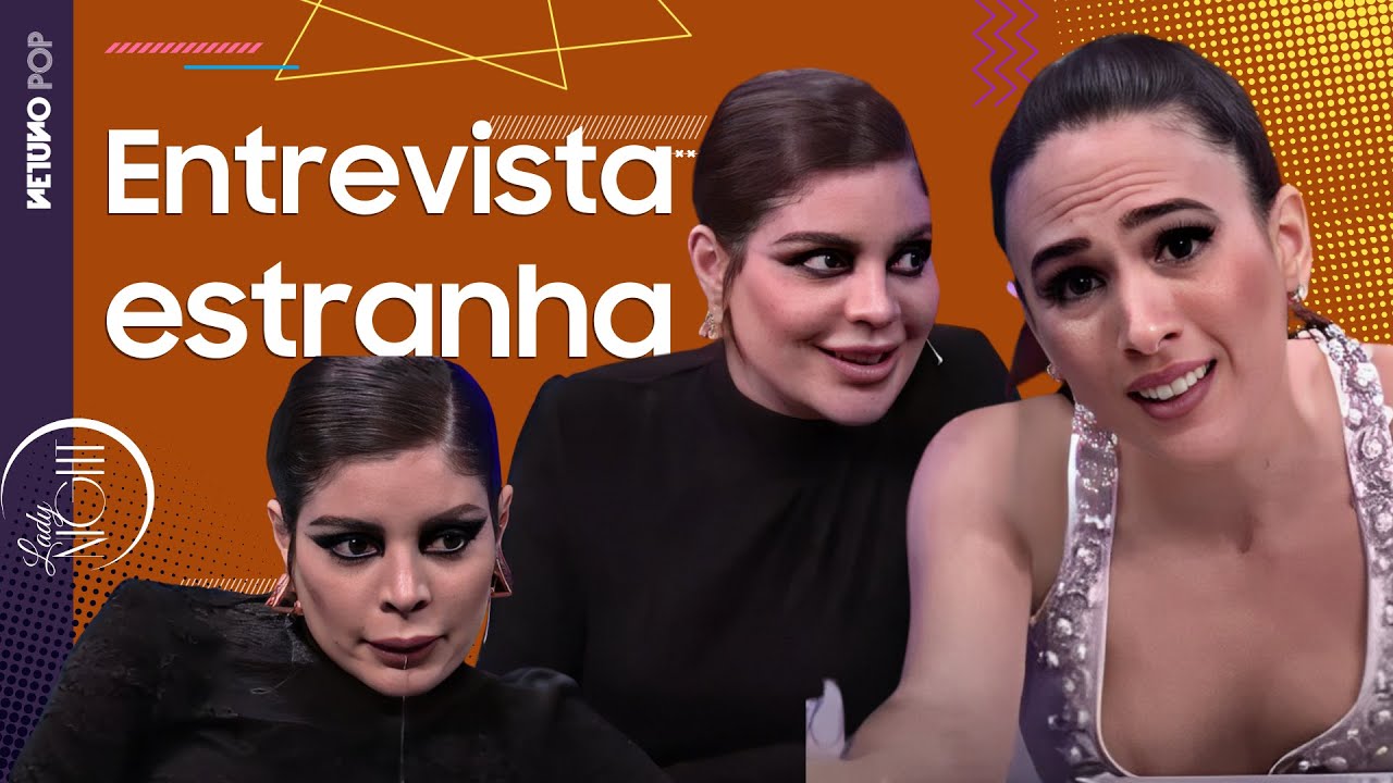 Como foi a entrevista pol&ecirc;mica de Gkay a Tat&aacute; Werneck no Lady Night? Babou, jogou fichas e sumiu