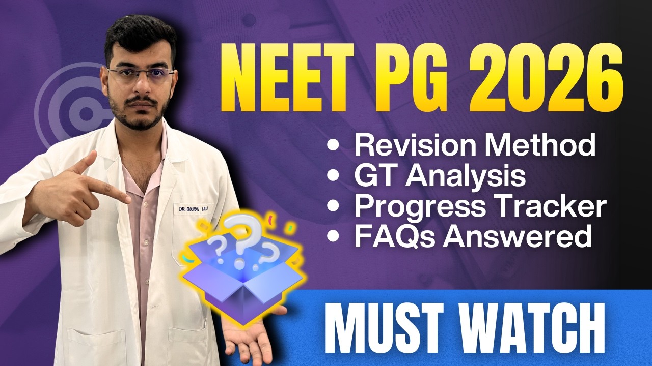 Must Watch NEET PG 2026 Webinar | Decoding Exam & Honest Answers | 6 Months Left | Best Resources?
