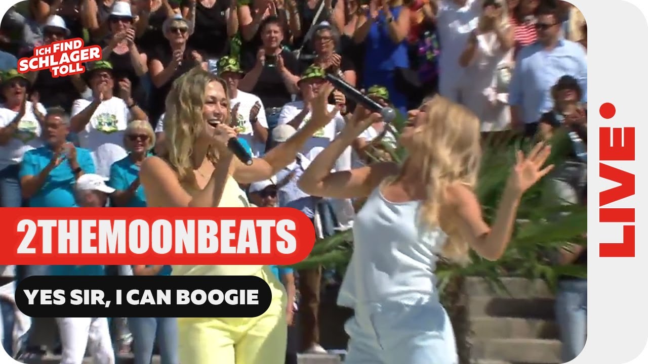 2themoonbeats - Yes Sir, I can boogie (ZDF Fernsehgarten)