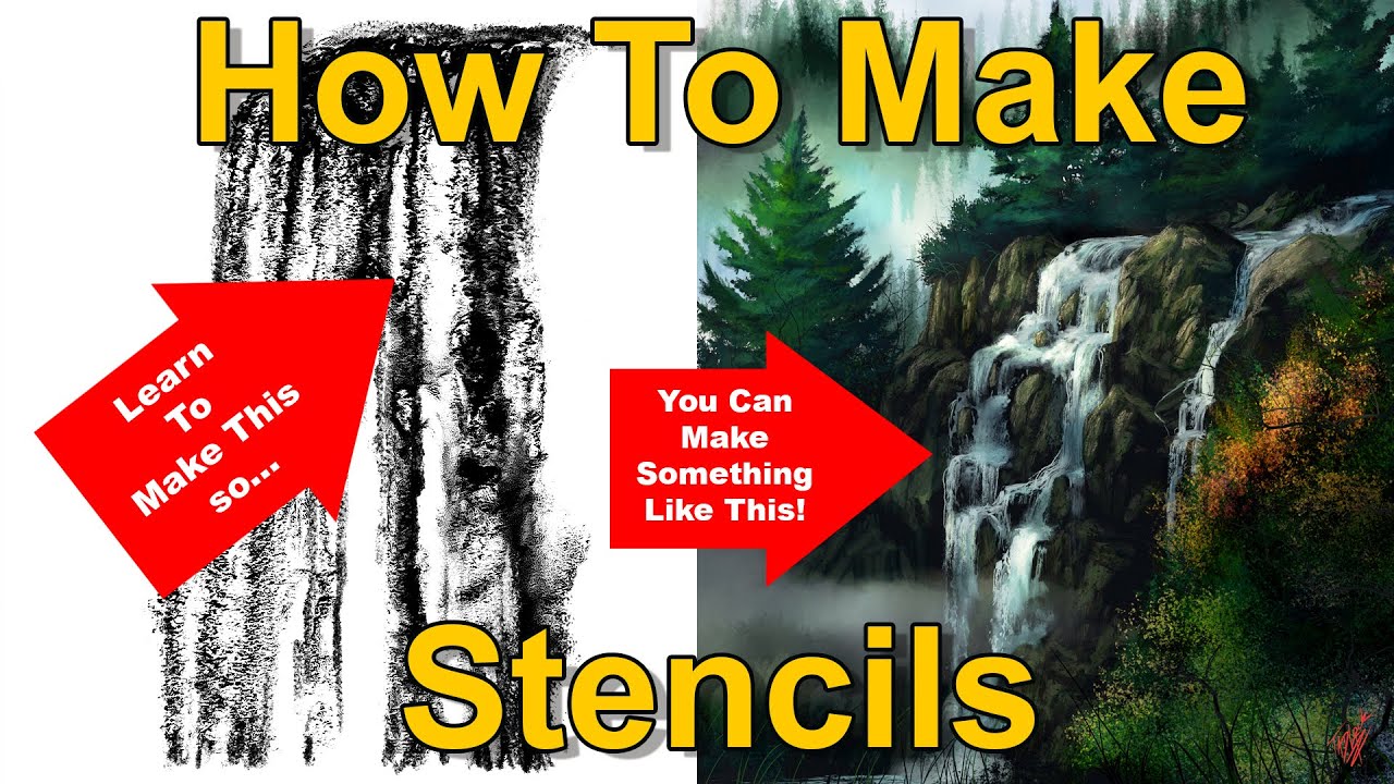 How to Make Artrage Stencils for Dynamic Paintings