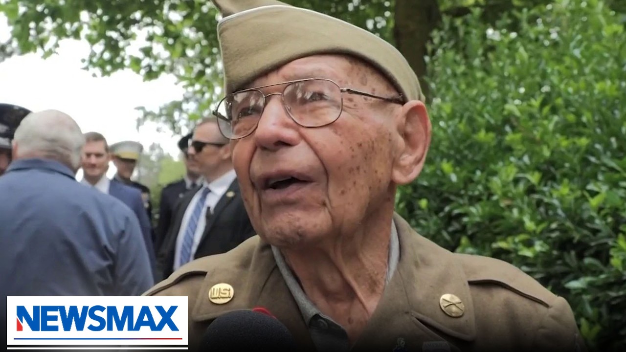 D-Day veterans reflect on landing anniversary | America Right Now