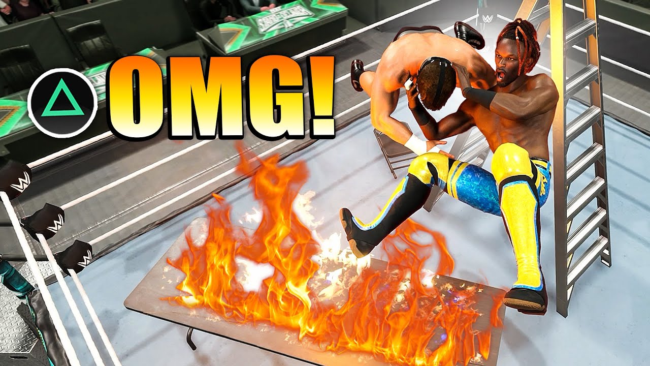 I Hit 50 OMG Moments in WWE 2K25!