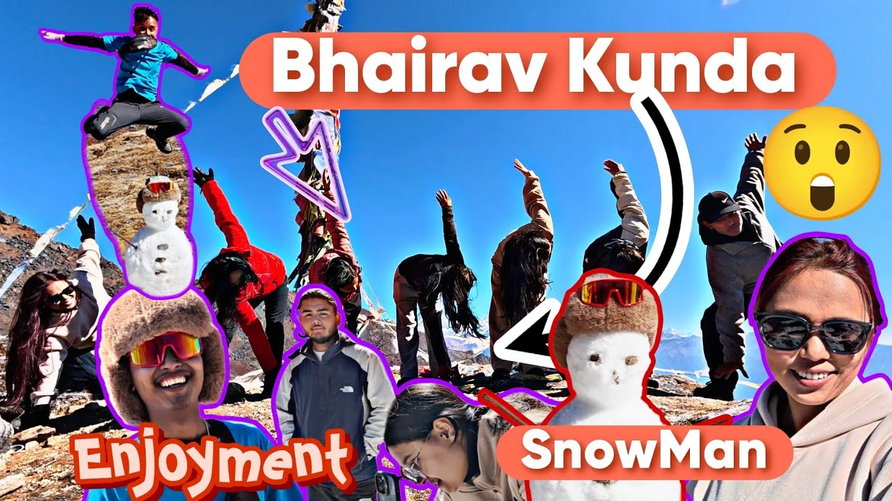 WHAT HAPPENED IN 4230M altitude | Bhairav Kunda Trek | Enjoyment level on high | Yeahhhhhhhhhhhhhhh