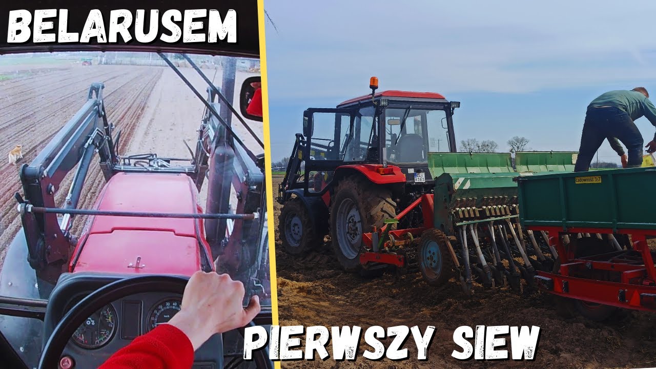RUSEK w swoim pierwszym SIEWIE AGREGATEM / Belarus 920.4