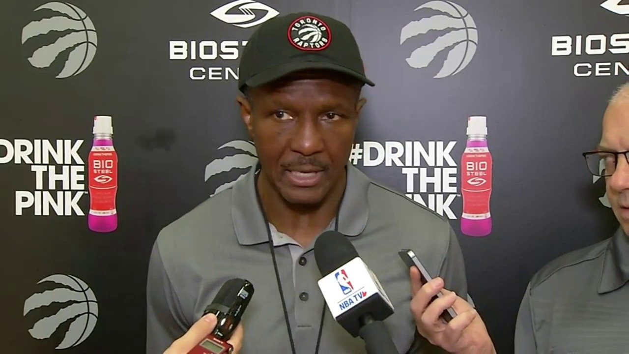 Raptors Practice: Dwane Casey - October 18, 2016