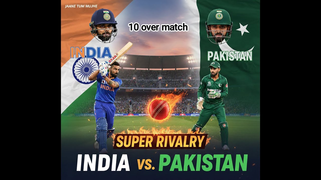 Hindi Real Cricket : Live Match India VS Pakistan