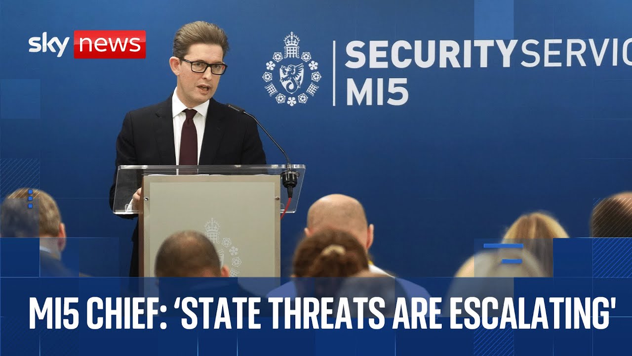 MI5 boss says China plot disrupted in past week - amid rise in state-sponsored threats