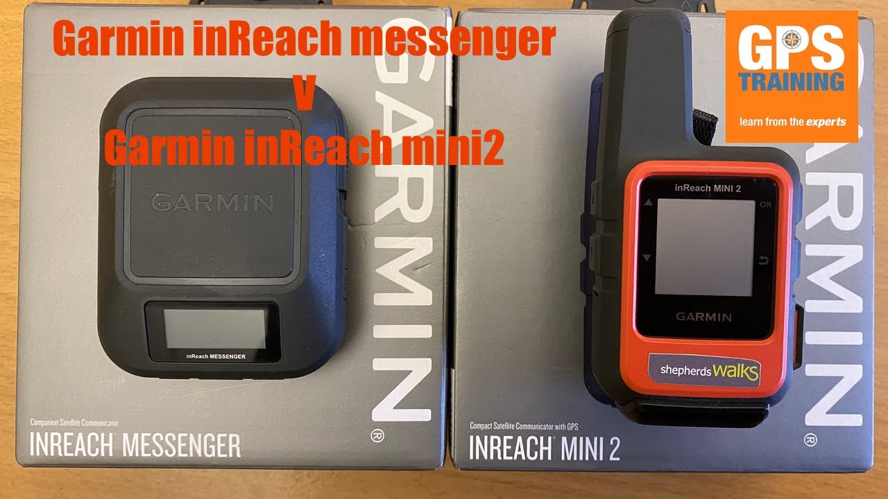 Garmin inReach Messenger vs Garmin inReach mini 2