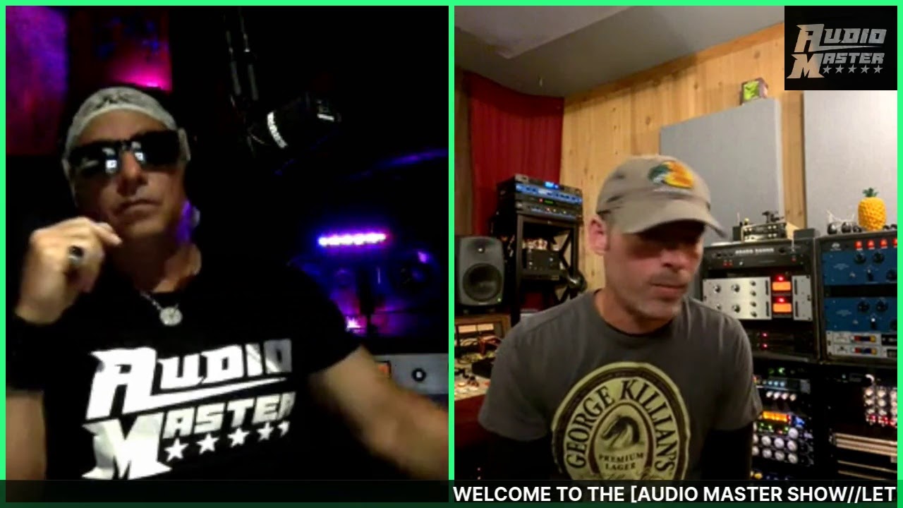 WELCOME TO THE  [AUDIO MASTER SHOW//LET'S TALK RECORDING STUDIO GEAR WITH STEVEN ANTONIAZZI/EPISODE1