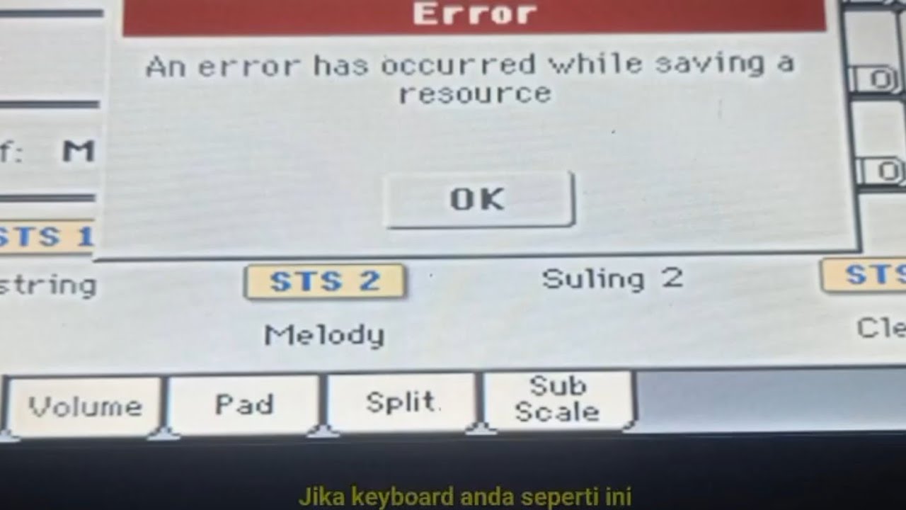 Cara Hard Reset korg pa 600 | How to hard reset korg pa 600