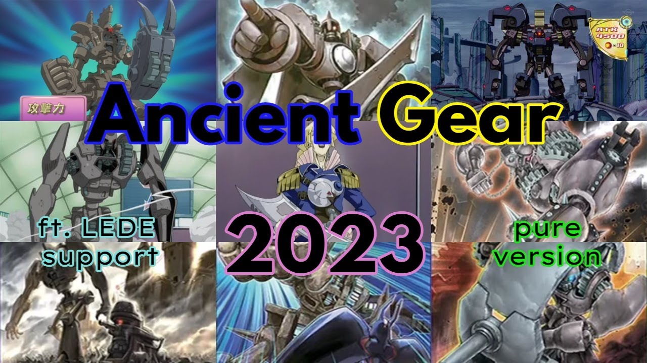 EPIC NEW AG SUPPORT NA NO NE! Ancient Gear/Dr. Crowler/Cronos De Medici deck 2023, ft. LEDE support