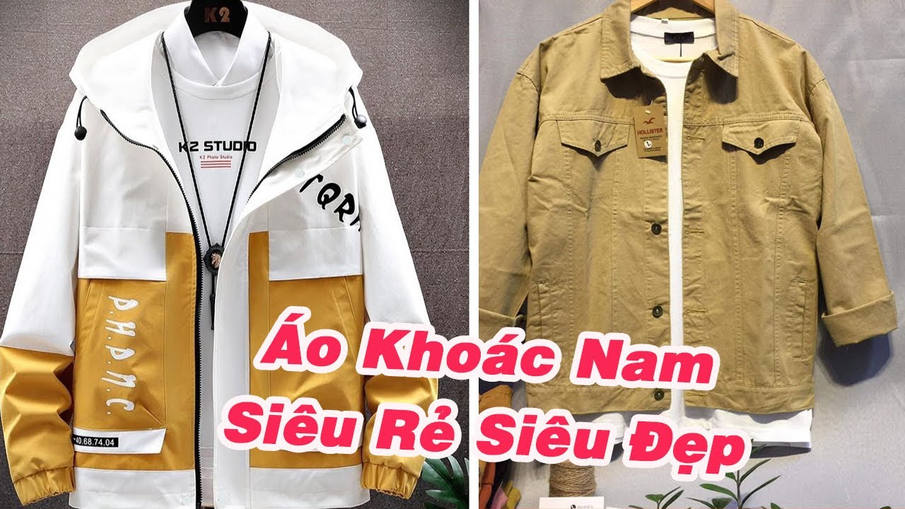 Super nice men's jackets at the cheapest price on Shopee, Lazada, Tiki and Sen Do
