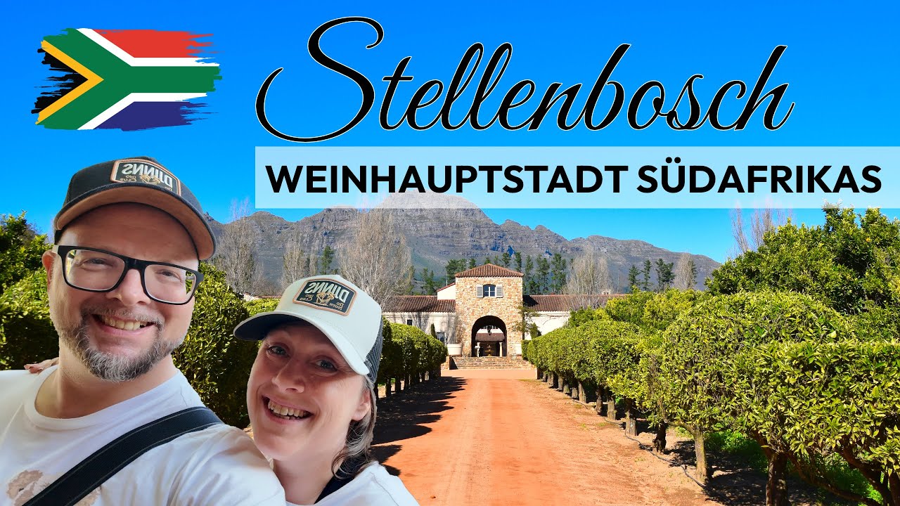 Weinverkostung in Stellenbosch 🇿🇦 -  Südafrikas berühmte Weingüter - Unser Kurztrip