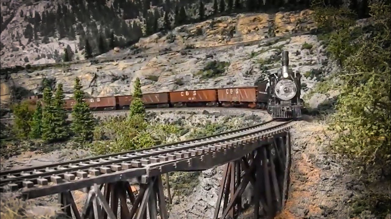 Railfanning Doug Tagsold's Colorado & Southern with Real Sounds!