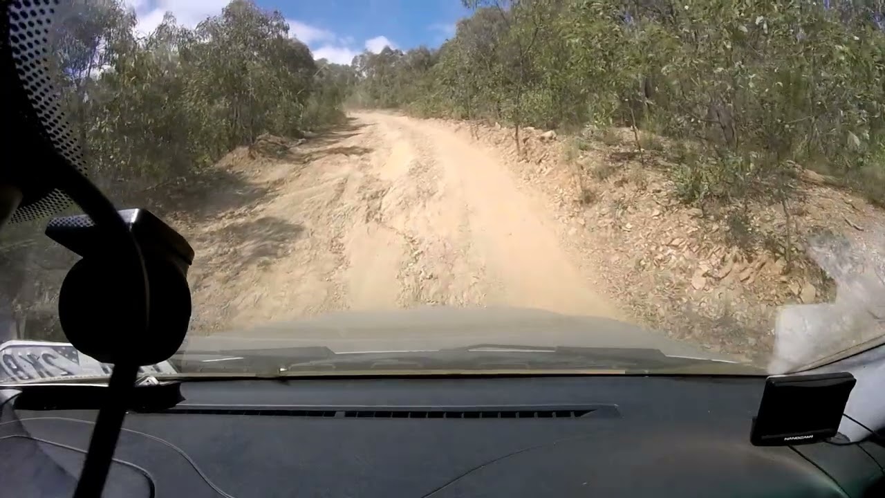 Climbing up Collingwood Spur track, 4x4 4WD trip , DARGO (from crooked river trip)