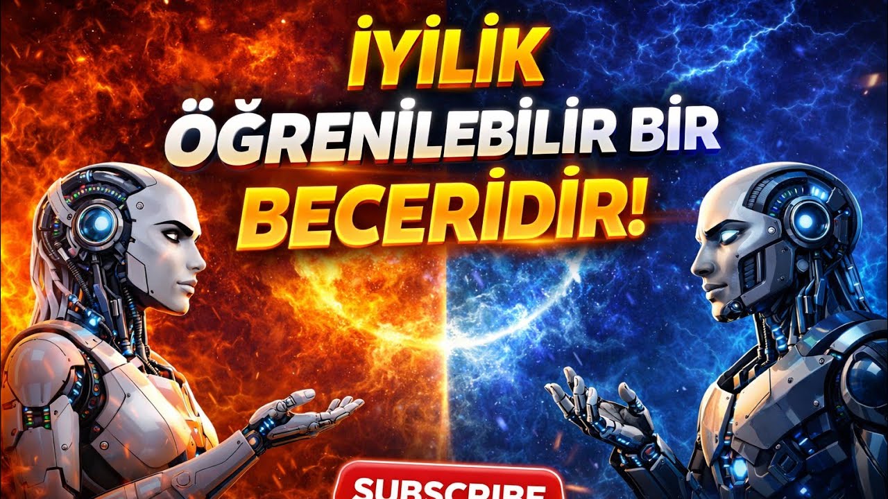 İyilik Doğuştan Değil, Öğrenilen Bir Beceridir. Yapay Zekalar Yorumladı 
