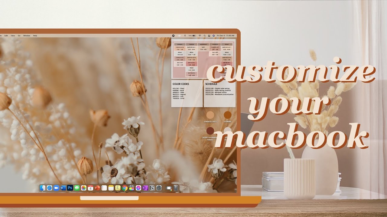 MACBOOK CUSTOMIZATION | how to customize your macbook (aesthetic & minimal)