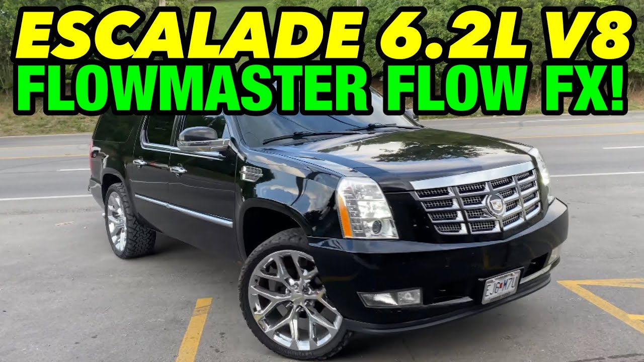 2012 Cadillac Escalade ESV 6.2L V8 Exhaust w/ FLOWMASTER FLOW FX!