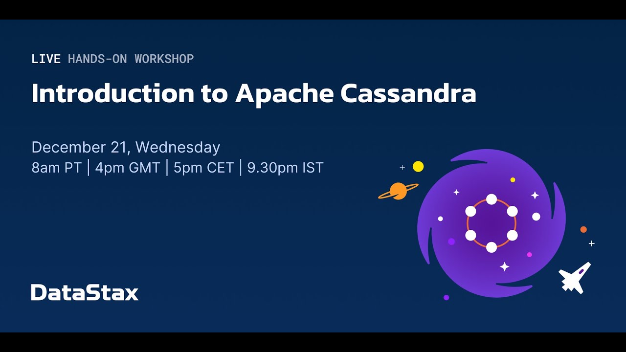 Intro to Distributed NoSQL Database Apache Cassandra