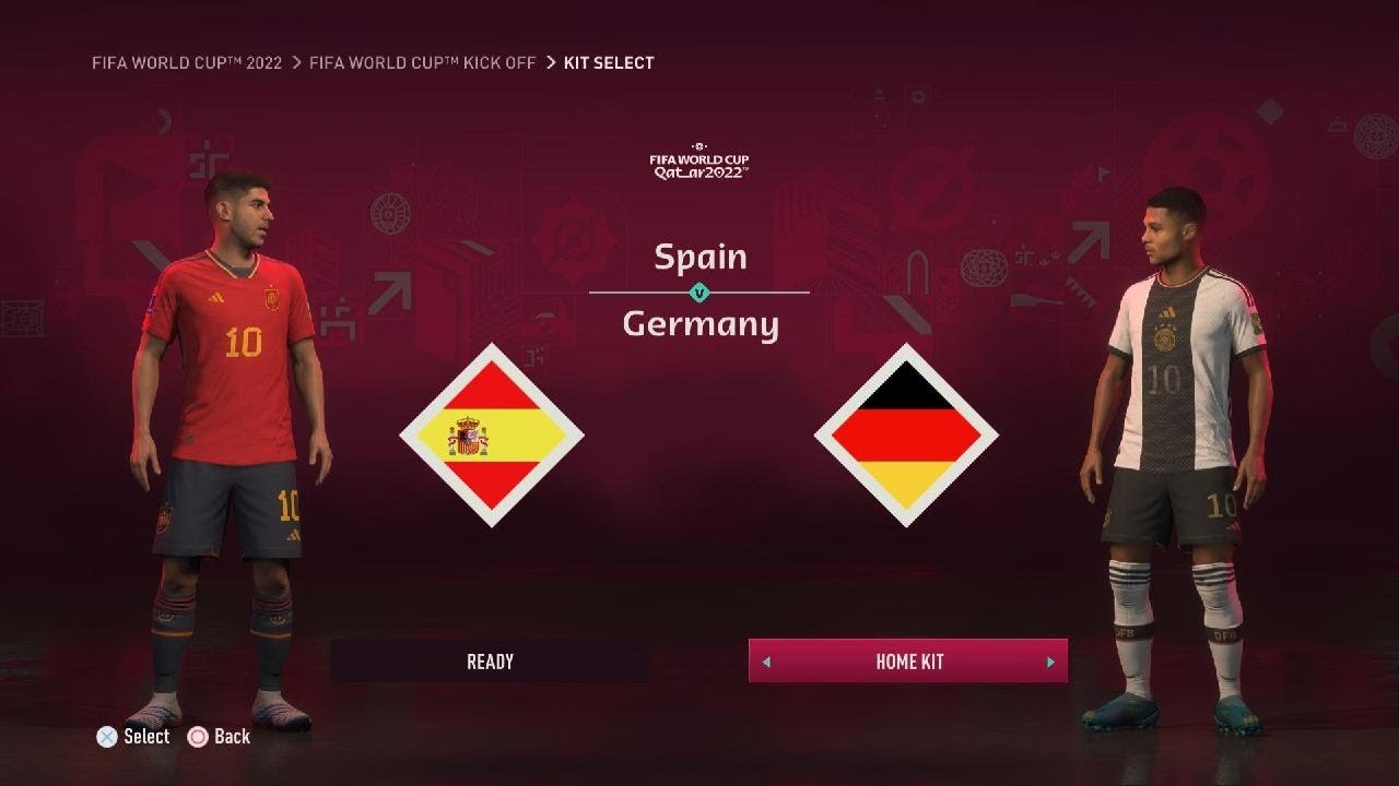 FIFA 23 - Spain Vs Germany | FIFA World Cup 2022 Qatar - Final | PS5 Gameplay [4K60fps] Next Gen