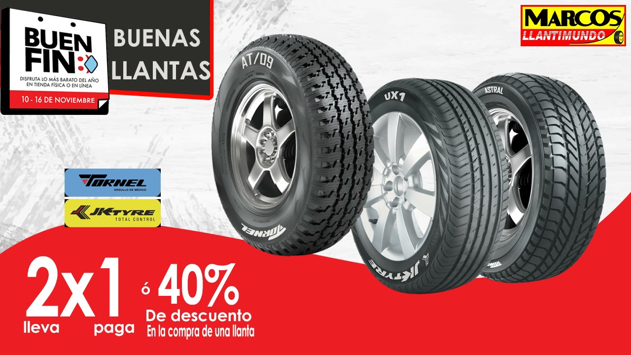 Llantas Tornel 2x1