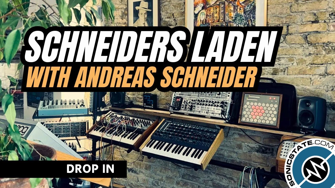 Schneiders Laden Legendary Synth Store in Berlin - Tour and Interview
