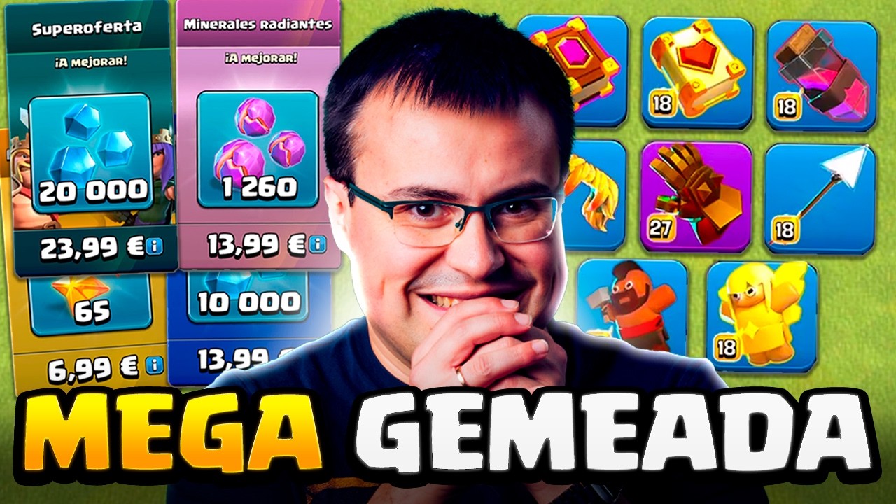 R&Eacute;CORD de GEMEADA de Minerales en Clash of Clans 🔥 Alvaro845