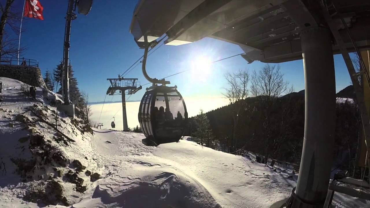 Seilbahn Weissenstein (SO)  Winter 2015