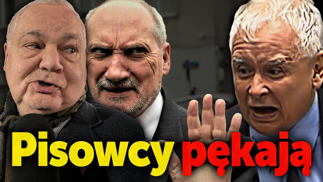 Pisowcy pękają. Macierewicz, Glapiński, szef CBA, obrońcy twierdzy TVP. Dopadł ich strach...