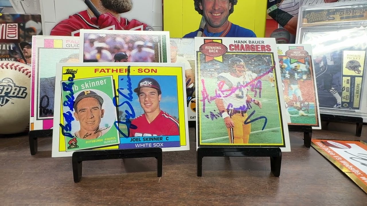 TTM202  Baseball, Football, Father Son and RTS