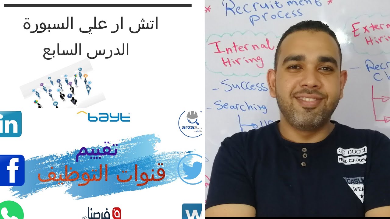 اتش ار علي السبورة الحلقة ال 7 | اهم مراحل التوظيف
