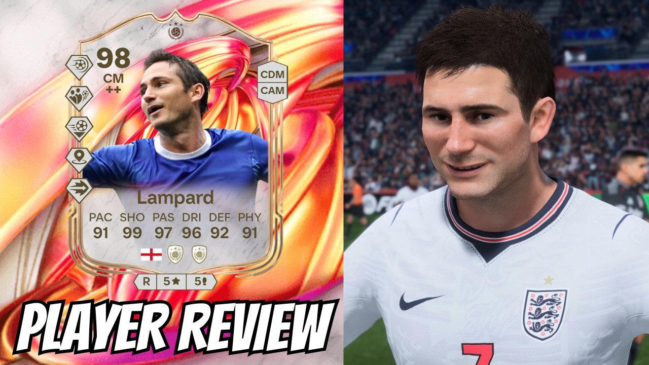 99 УДАР!🎯 ОБЗОР ИГРОКА 98 FUTTIES ICON Лэмпард В EA FC 26