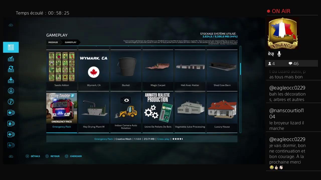 Campaign of france ps4 fs22