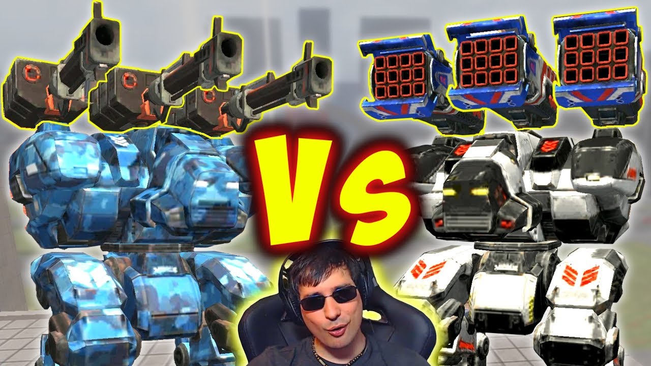 NEW Avalanche VS Trident Fury COMPARISON Gameplay War Robots Mk2 WR