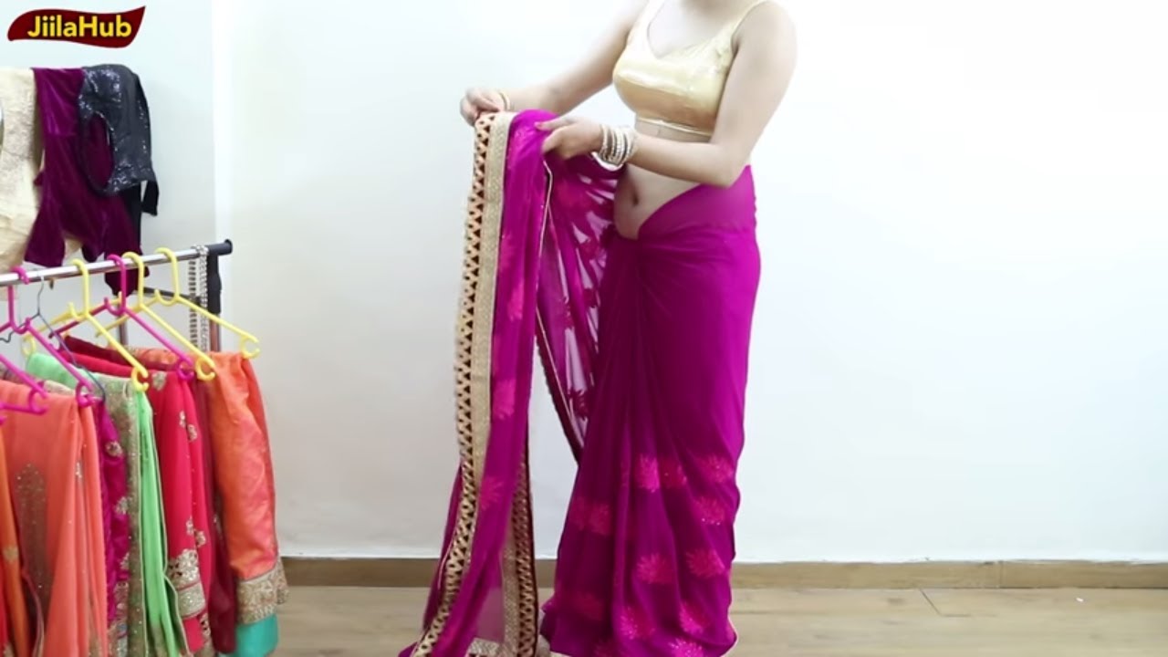 Perfect Saree Drape to Look Like Bollywood Actress | How to Wear Sari as a Bollywood Diva Video