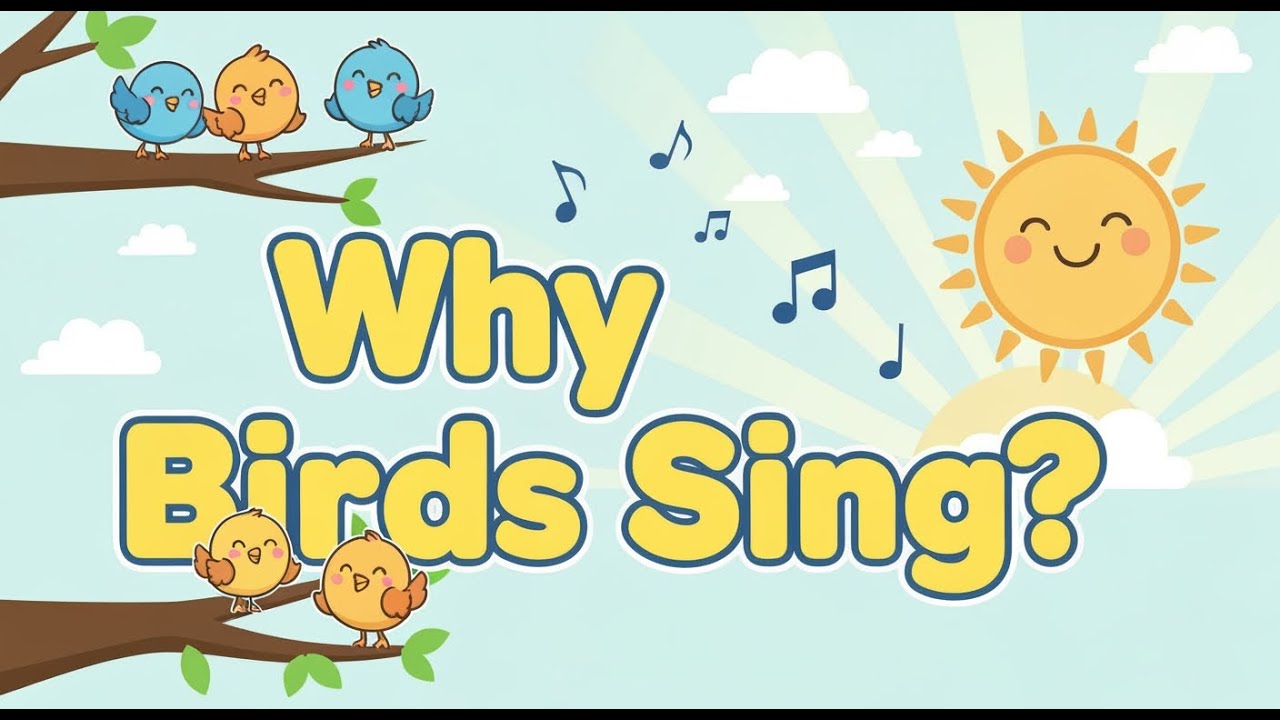 Why Birds Sing in the Morning ☀️ | The Amazing Reasons Behind Their Melodies! | Curious Kids