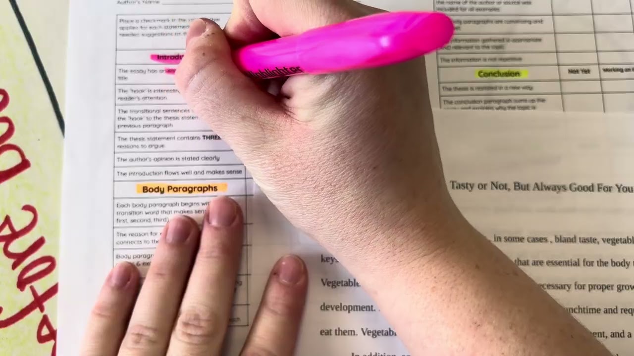 Peer Editing Directions 