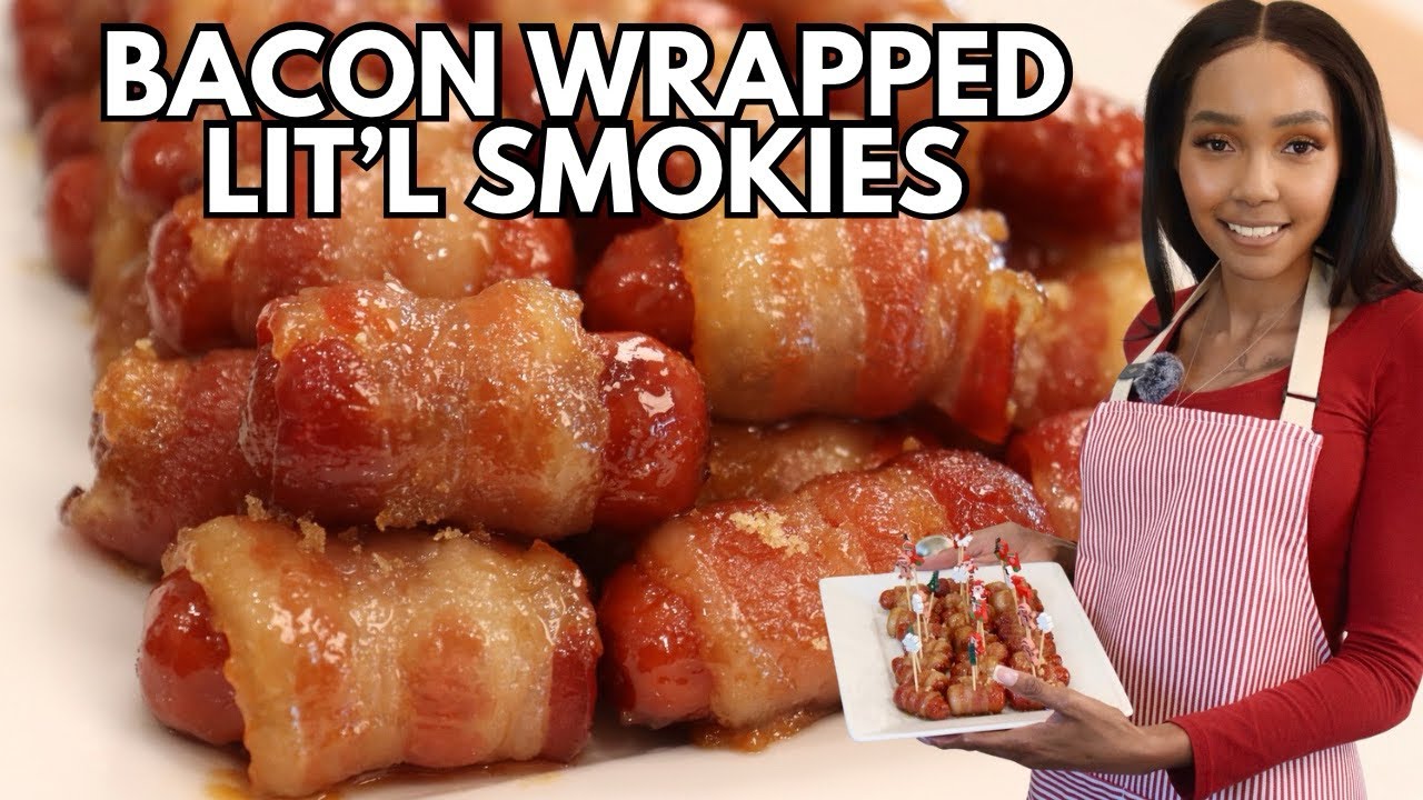 Bacon Wrapped Lit'l Smokies: The Ultimate Party Appetizer