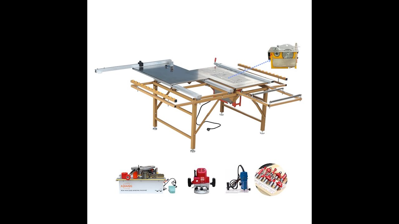 SBJ100 sliding table saw installation video