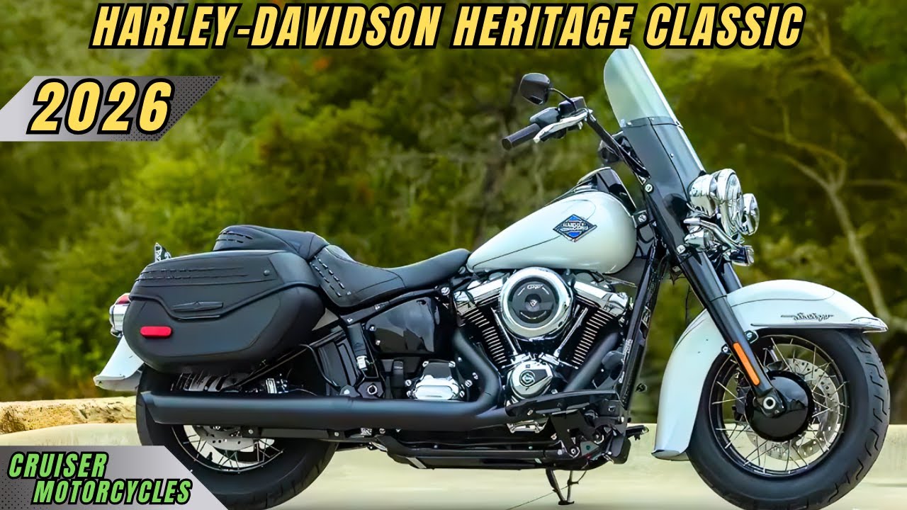 2026 Harley-Davidson Heritage Classic | Iconic Style Meets Modern Power & Timeless Design!