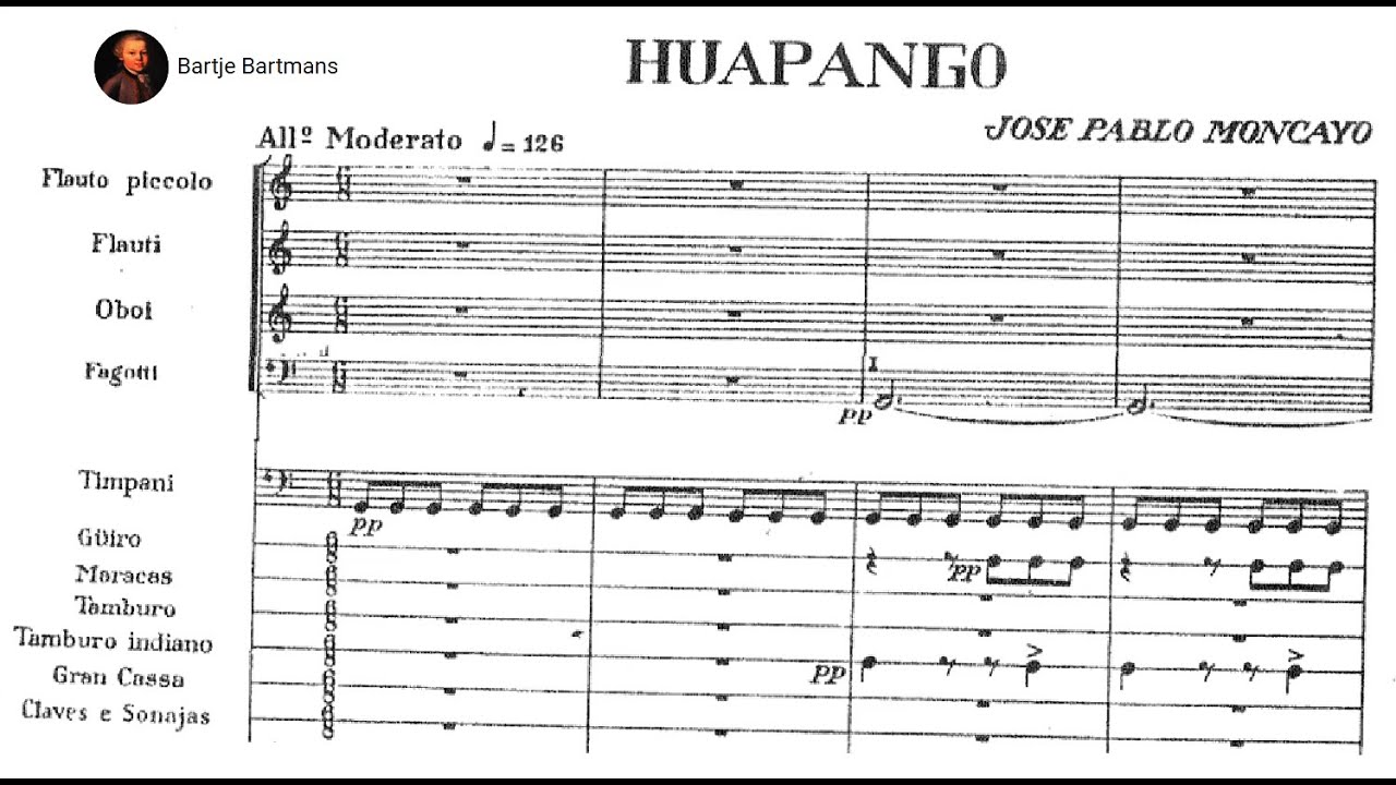 Jos&eacute; Pablo Moncayo - Huapango (1941)