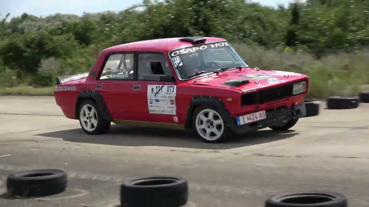 Csap&oacute; Attila #73 |Lada VFTS| Intercars Kunmadaras RallySprint 2025.06.01.